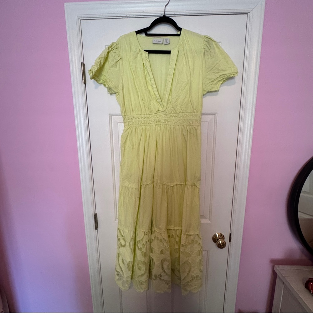 Haute Hippie Light Green Maxi Dress